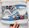 Captain America Sneakers Custom Comic Shoes 1 - PerfectIvy