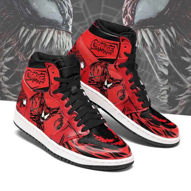 Carnage Venom JD Sneakers Custom Shoes 3 - PerfectIvy