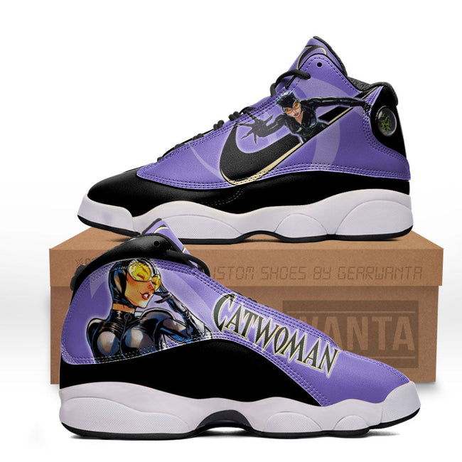 Catwoman JD13 Sneakers Super Heroes Custom Shoes 1 - PerfectIvy