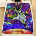 Cell Fleece Blanket Custom Dragon Ball Anime Galaxy Style 4 - PerfectIvy