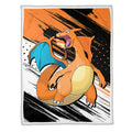 Charizard Blanket Fleece Custom Pokemon Anime Bedding 3 - PerfectIvy