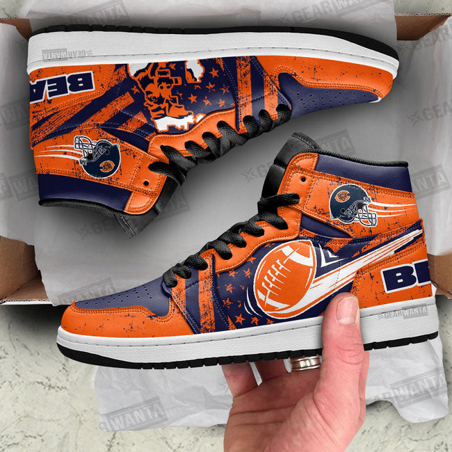 Chicago Bears Football Team Shoes Custom For Fans Sneakers TT13 2 - PerfectIvy