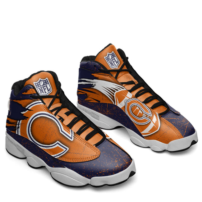 Chicago Bears JD13 Sneakers Custom Shoes For Fans 4 - PerfectIvy