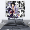 Chrollo Lucilfer Tapestry Custom Hunter x Hunter Anime mix Manga Home Room Wall Decor 2 - PerfectIvy