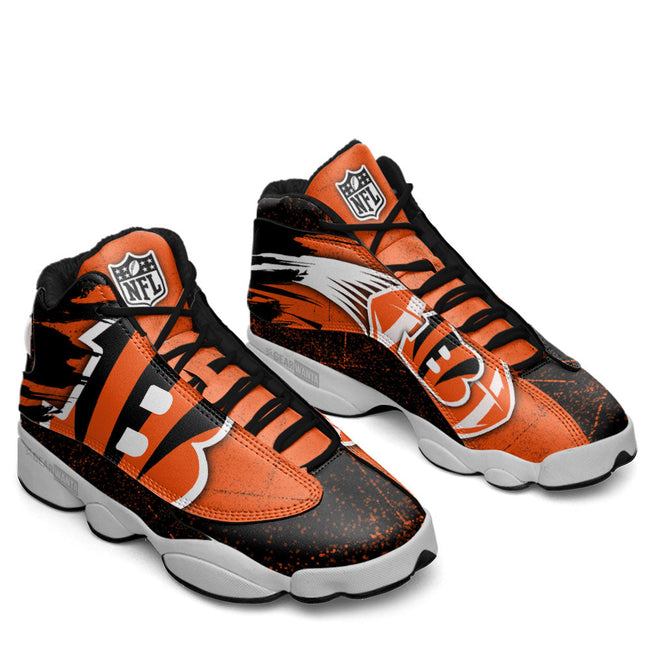 Cincinnati Bengals JD13 Sneakers Custom Shoes For Fans 3 - PerfectIvy