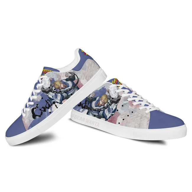 Cody Skate Shoes Custom Street Fighter Game Shoes 2 - PerfectIvy