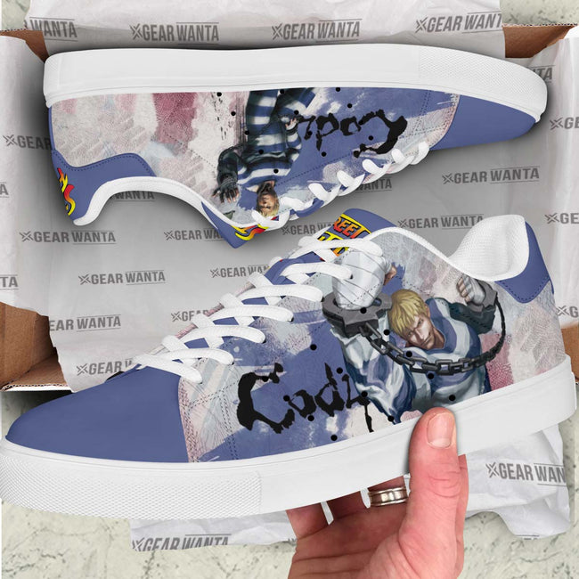 Cody Skate Shoes Custom Street Fighter Game Shoes 3 - PerfectIvy