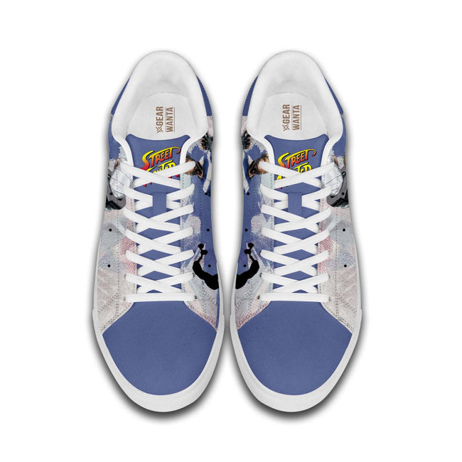 Cody Skate Shoes Custom Street Fighter Game Shoes 4 - PerfectIvy