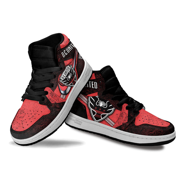 DC United Kid JD Sneakers Custom Shoes For Kids 3 - PerfectIvy