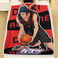 Daiki Aomine Blanket Fleece Custom Kuroko's Basketball Anime Bedding 2 - PerfectIvy