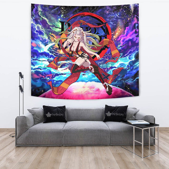 Daki Tapestry Custom Galaxy Demon Slayer Anime Room Decor 2 - PerfectIvy