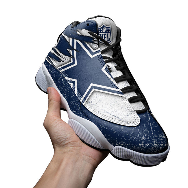 Dallas Cowboys JD13 Sneakers Custom Shoes For Fans 2 - PerfectIvy