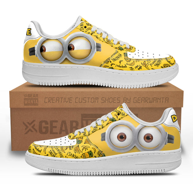 Dave Minion Sneakers Custom Shoes 2 - PerfectIvy