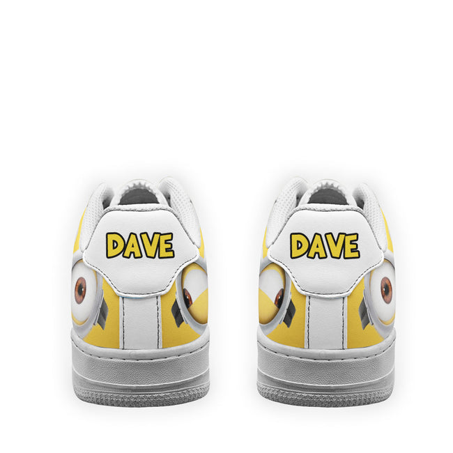 Dave Minion Sneakers Custom Shoes 3 - PerfectIvy