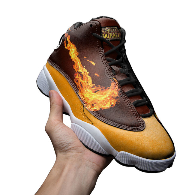 Deathwing JD13 Sneakers World Of Warcraft Custom Shoes For Fans 4 - PerfectIvy