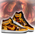 Deathwing World of Warcraft JD Sneakers Shoes Custom For Fans 3 - PerfectIvy