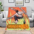 Denji Blanket Custom Chainsaw Man Anime Bedding 4 - PerfectIvy