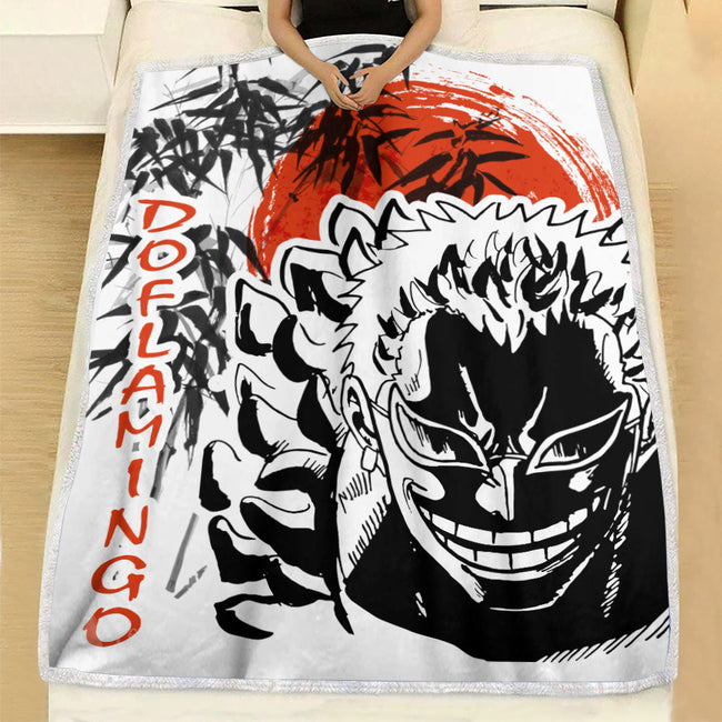 Donquixote Doflamingo Blanket Custom One Piece Manga Anime Bedding 1 - PerfectIvy