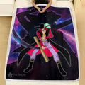 Dracule Mihawk Blanket Fleece Galaxy One Piece Anime Bedding Room 1 - PerfectIvy