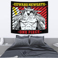 Edward Newgate Tapestry Custom One Piece Anime Bedroom Living Room Home Decoration 2 - PerfectIvy