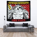 Edward Newgate Tapestry Custom One Piece Anime Bedroom Living Room Home Decoration 4 - PerfectIvy