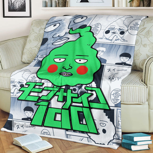 Ekubo Blanket Fleece Custom Mob Psycho 100 Anime Bedding Room 2 - PerfectIvy