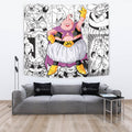 Fat Majin Buu Tapestry Custom Dragon Ball Anime Manga Room Decor 2 - PerfectIvy