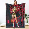 Faye Valentine Blanket Custom Cowboy Bebop Anime Bedding 1 - PerfectIvy