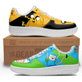 Finn and Jake Sneakers Custom Adventure Time Shoes 2 - PerfectIvy