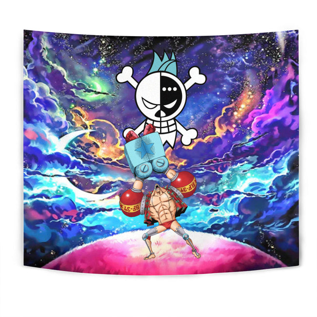 Franky Tapestry Custom Galaxy One Piece Anime Room Decor 1 - PerfectIvy