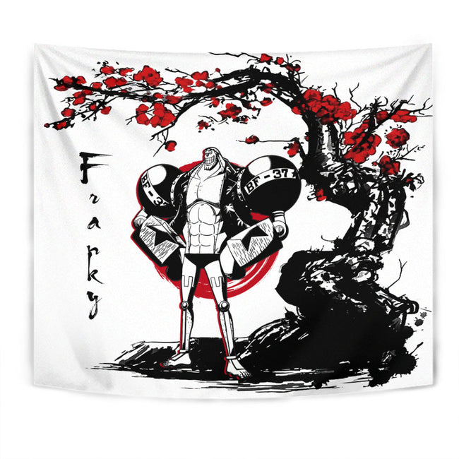 Franky Tapestry Custom One Piece Anime Bedroom Living Room Home Decoration 1 - PerfectIvy