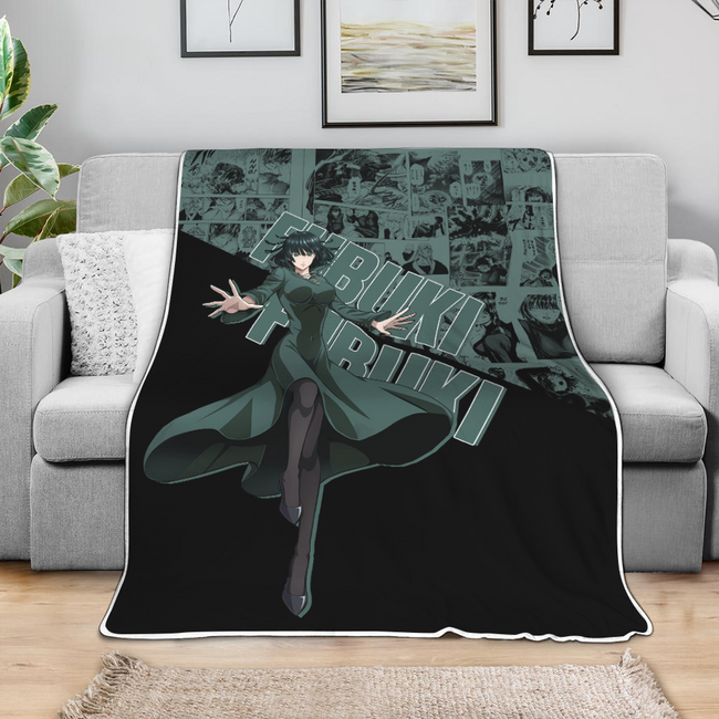 Fubuki Blanket Custom One Punch Man Anime Bedding 4 - PerfectIvy