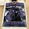 Fumikage Tokoyami Blanket Fleece Custom My Hero Academia Anime Bedding 3 - PerfectIvy