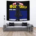 Fumikage Tokoyami Tapestry Custom My Hero Academia Anime Home Decor 2 - PerfectIvy