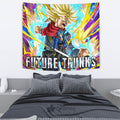 Future Trunks Tapestry Custom Dragon Ball Anime Home Decor 4 - PerfectIvy