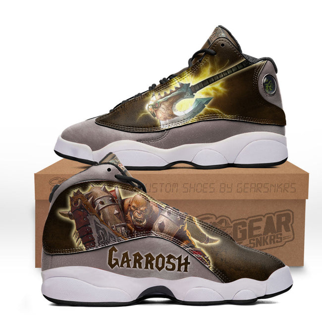 Garrosh JD13 Sneakers World Of Warcraft Custom Shoes For Fans 1 - PerfectIvy