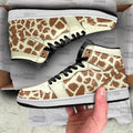 Giraffe Printed Sneakers Custom 2 - PerfectIvy