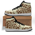 Giraffe Printed Sneakers Custom 3 - PerfectIvy