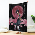 Giyuu Tomioka Blanket Custom Moon Style Demon Slayer Anime Bedding 2 - PerfectIvy