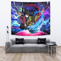 Giyuu Tomioka Tapestry Custom Galaxy Demon Slayer Anime Room Decor 2 - PerfectIvy