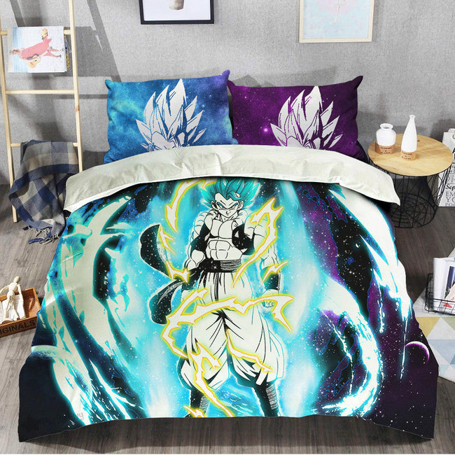 Gogeta Bedding Set Custom Galaxy Dragon Ball Anime Bedding Room Decor 1 - PerfectIvy