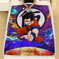 Gohan Fleece Blanket Custom Dragon Ball Anime Galaxy Style 4 - PerfectIvy