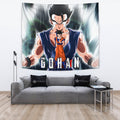 Gohan Tapestry Custom Dragon Ball Anime Home Decor 2 - PerfectIvy