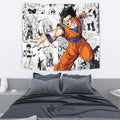 Gohan Tapestry Custom Dragon Ball Anime Manga Room Decor 2 - PerfectIvy