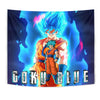 Goku Blue Tapestry Custom Dragon Ball Anime Home Decor 1 - PerfectIvy