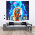 Goku Blue Tapestry Custom Dragon Ball Anime Home Decor 2 - PerfectIvy