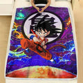 Goku Kid Fleece Blanket Custom Dragon Ball Anime Galaxy Style 4 - PerfectIvy