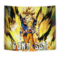 Goku SSJ Tapestry Custom Dragon Ball Anime Home Decor 1 - PerfectIvy