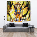 Goku SSJ Tapestry Custom Dragon Ball Anime Home Decor 2 - PerfectIvy