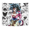 Goku SSJ4 Tapestry Custom Dragon Ball Anime Manga Room Decor 1 - PerfectIvy
